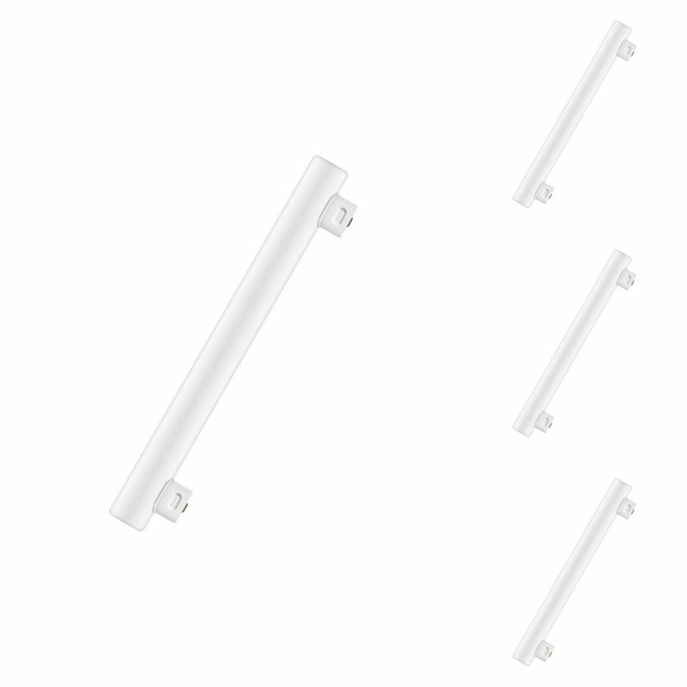Osram LED Lampe ersetzt 27W S14S Linienlampe - S14S-300 in Wei 3,1W 275lm 2700K dimmbar 4er Pack