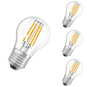 Osram LED Lampe ersetzt 60W E27 Tropfen - P45 in...