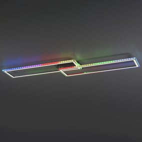 LED Deckenleuchte Felix60 in Weiß 2x 17,25W 5000lm