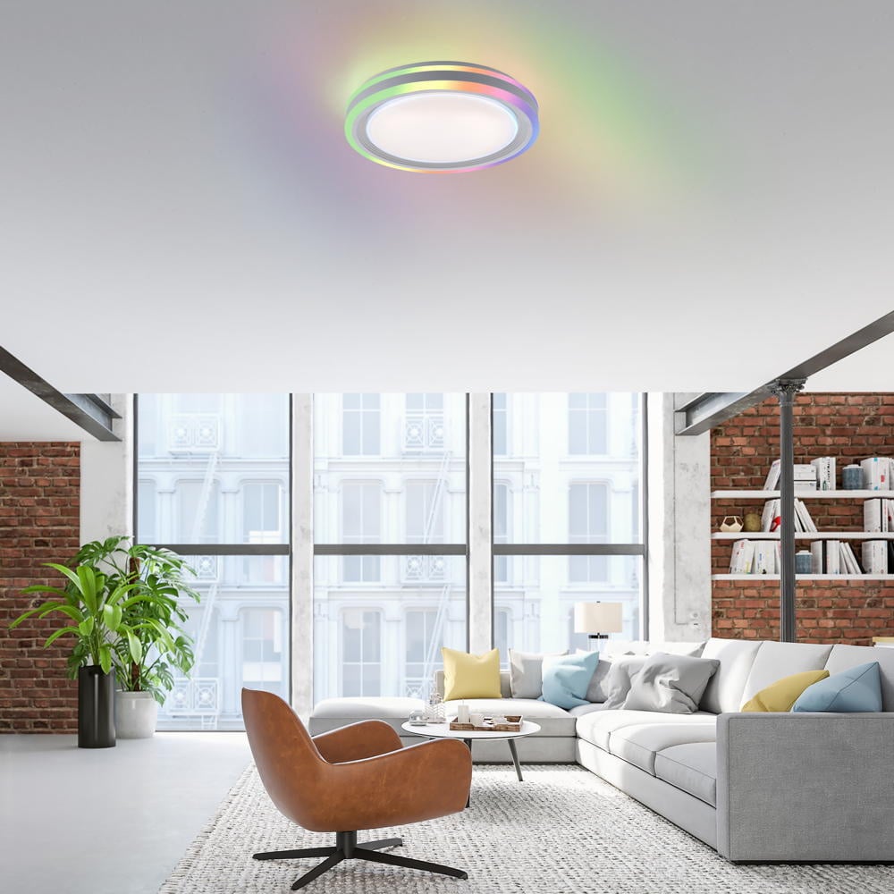 LED Deckenleuchte Spheric in Weiß 18W 1990lm | Just Light | 15152-16
