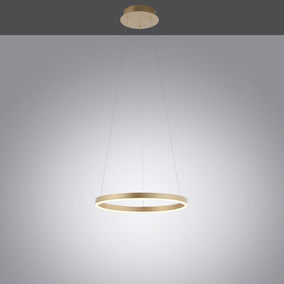LED Pendelleuchte Ritus in Gold 20W 2650lm