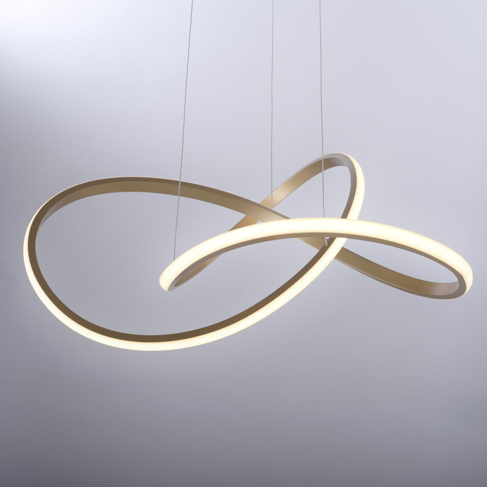 LED Pendelleuchte Maria in Gold 25W 3250lm | Just Light | 15402-60
