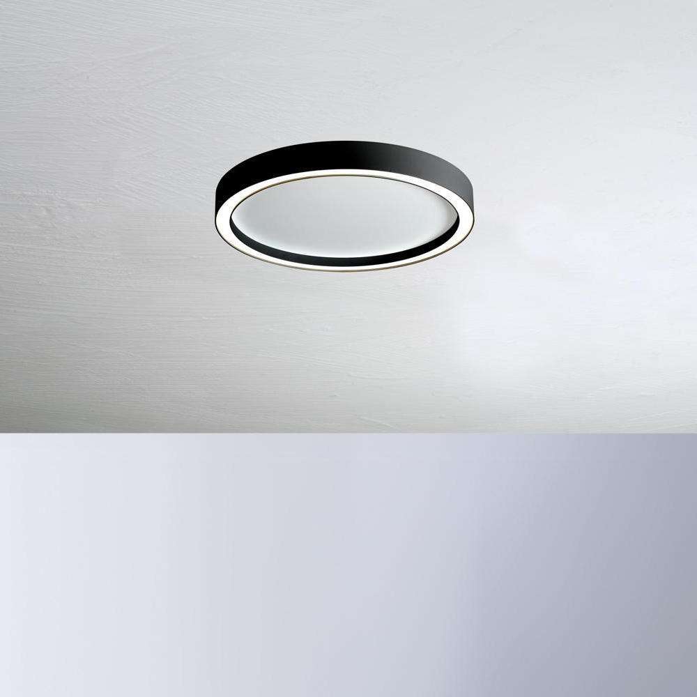 LED Deckenleuchte Aura in Schwarz und Wei 16,5W 2200lm [Gebraucht - Wie Neu]