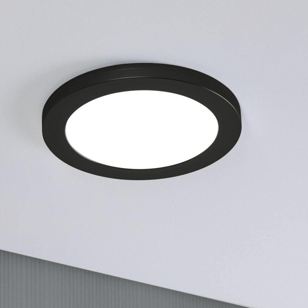 LED Einbaupanel Cover-It in Schwarz 16,5W 1200lm