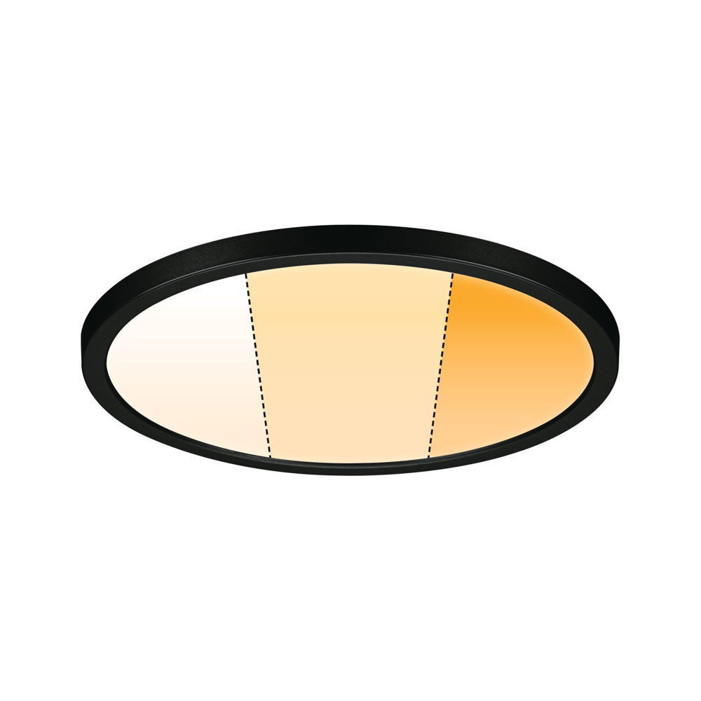 LED Panel Areo in Schwarz 16W 1500lm IP44 | Paulmann | 93102