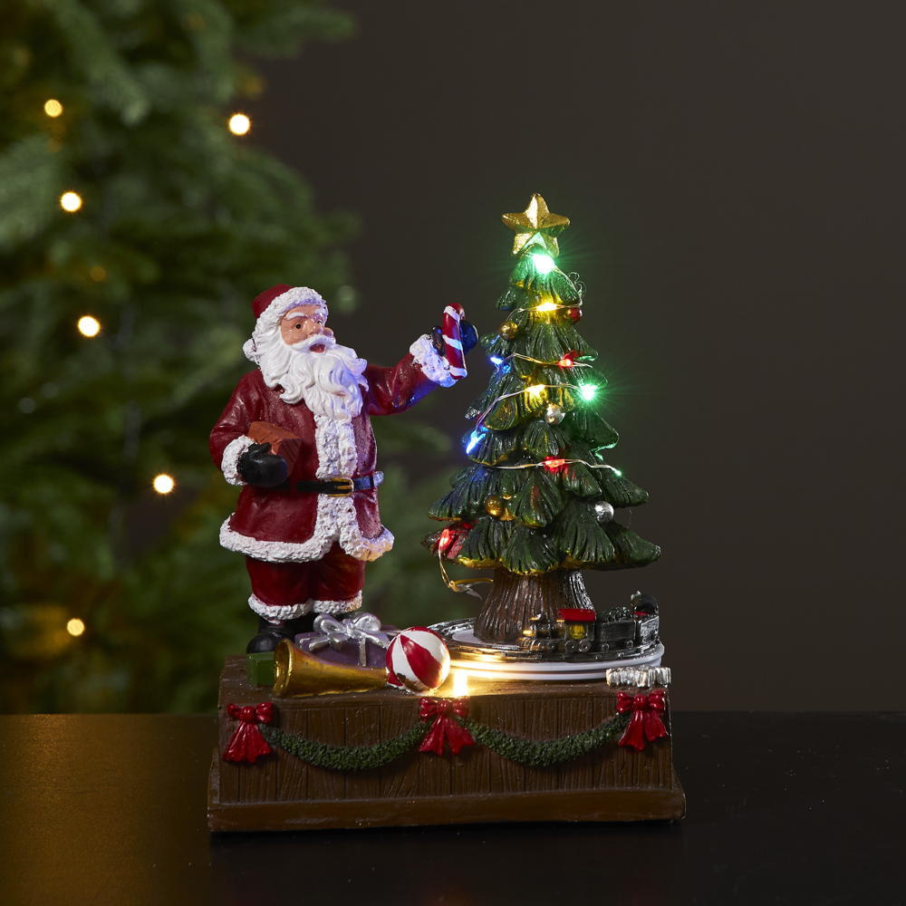 LED Lichtobjekt Kidsville Weihnachtsmann RGBW 0,67W