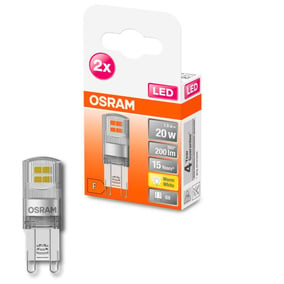 Osram LED Lampe ersetzt 20W G9 Brenner in Transparent...