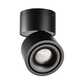 LED Deckenleuchte Uni II Mini in Schwarz 8W 600lm