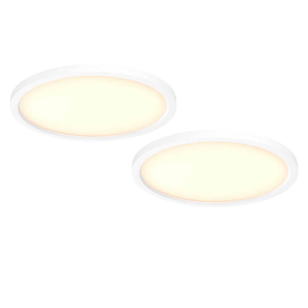 LED Philips Hue Panel White Ambiance Aurelle in Wei 21W 2450lm Doppelpack