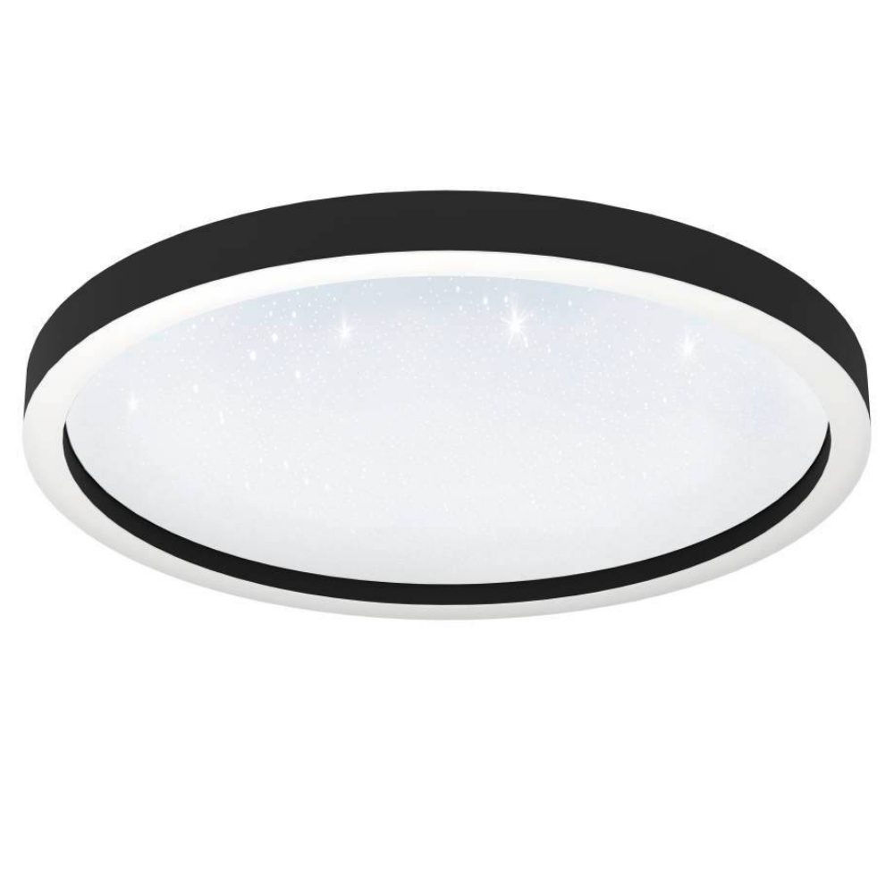 ZigBee LED Deckenleuchte Montemorelos in Schwarz und Wei Tunable White 34,5W 4100lm