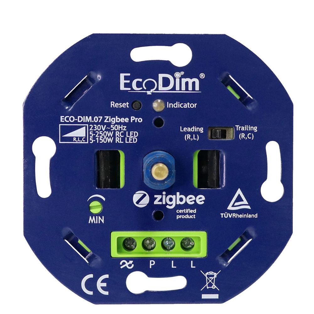 Zigbee Dimmer Pro 1-250W in Blau