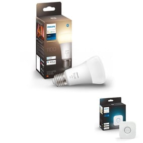 Philips Hue Bluetooth White LED E27 Birne - A60 9,5W...