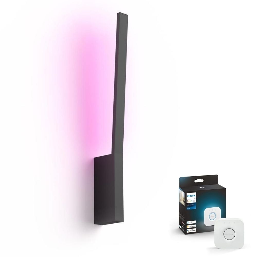 Philips Hue Bluetooth White & Color Ambiance Wandleuchte Liane in 12 2W  8... | Philips Hue