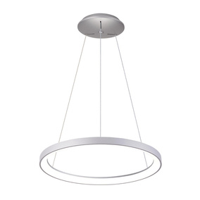 LED Pendelleuchte Merope 600 in Silber 42W 3200lm