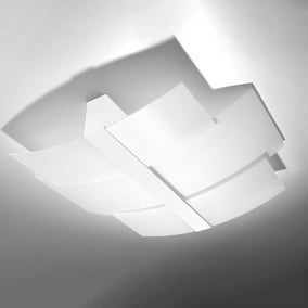 LED Deckenleuchte Valcasotto in Schwarz und Natur 4x 4 5W GU10 4-flammig |  Eglo | 900435