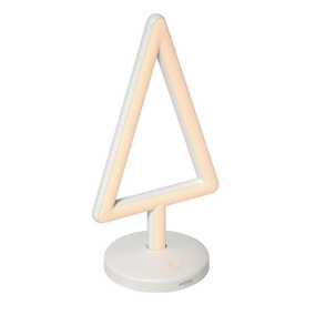 LED Akku Tischleuchte Triangle in Wei 2,6W 100lm