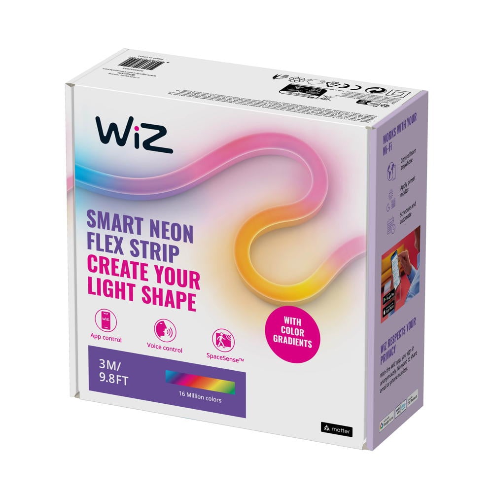 WiZ LED Flex Strip RGBW Neon in Weiß 24W 400lm | Wiz | 7251000
