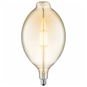 LED Filament Leuchtmittel in Amber E27 Spezialform 4W...