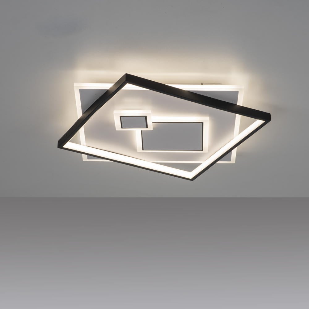 LED Deckenleuchte Mailak in Wei 2x 26W 6800lm