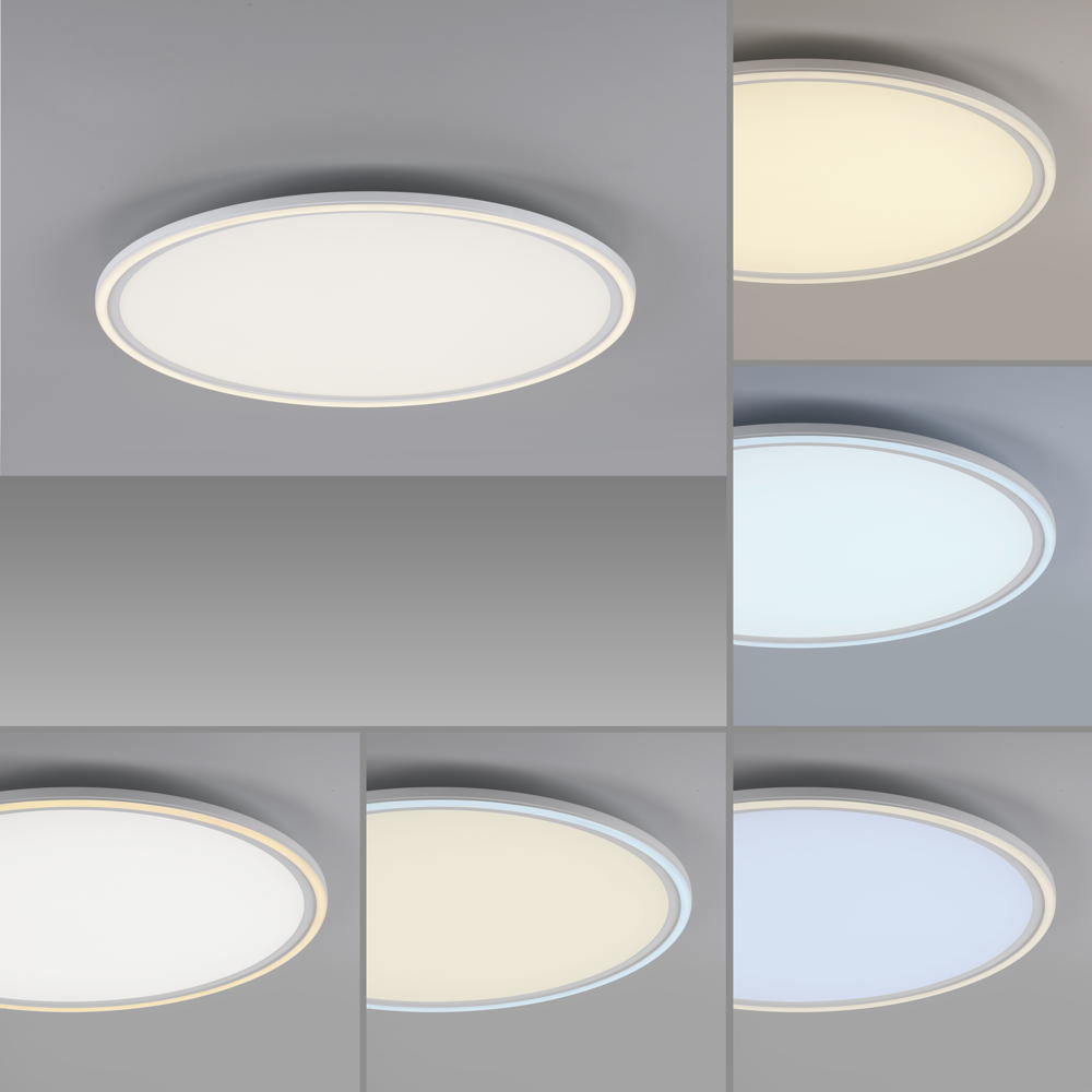 LED Deckenleuchte Edging in Weiß 40 5W 4900lm | Just Light | 14871-16