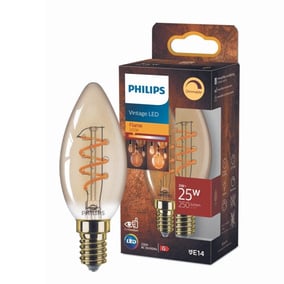 Philips LED Lampe E14 - Kerze B35 3W 250lm 2200K ersetzt...
