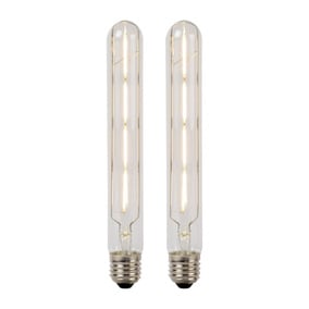 LED Lampe, E27 Kolbenform, klar -Vintage, 600 Lumen,...