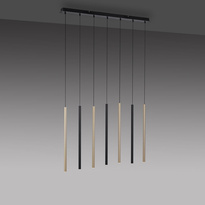 4 LED Messing-matt Flute Neuhaus Paul 2W | | 520lm Pendelleuchte in 2111-60