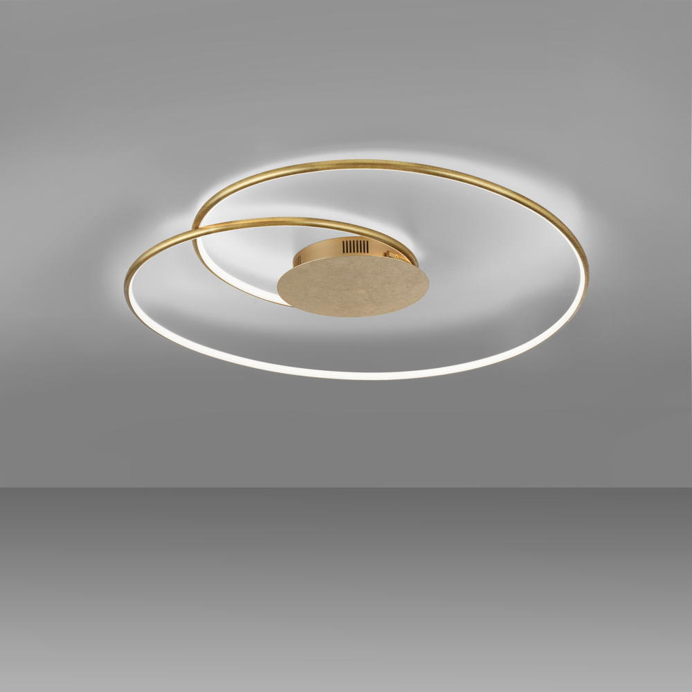 LED Deckenleuchte Nastro in Gold 26W 3700lm | Paul Neuhaus | 6189-12