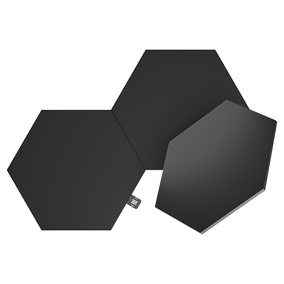 Nanoleaf LED Shapes Ultra Black Hexagons in Schwarz RGBW...