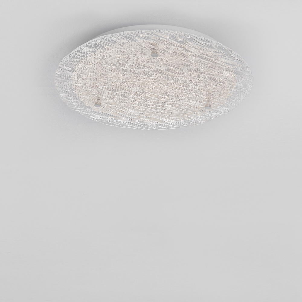 LED Wand- und Deckenleuchte Wing in Transparent 30W 1800lm