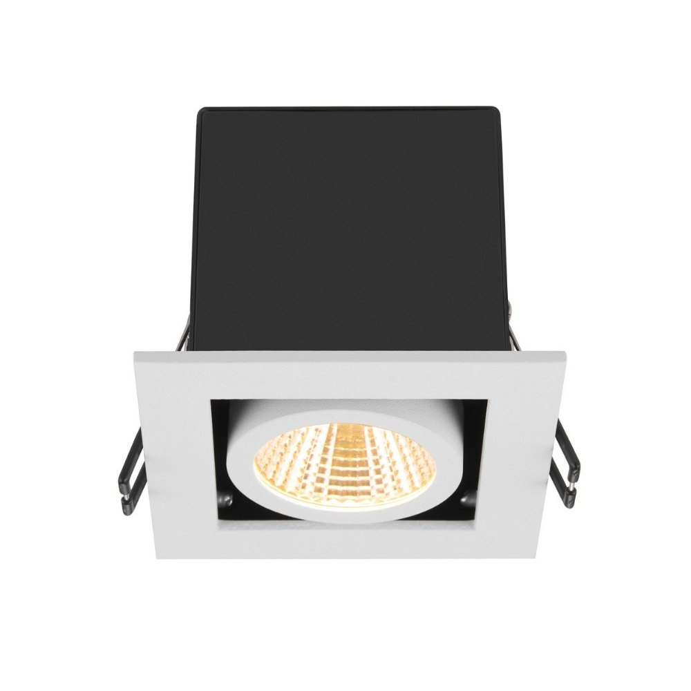 LED Deckeneinbauleuchte Kadux in Wei 7,5W 770lm 1-flammig