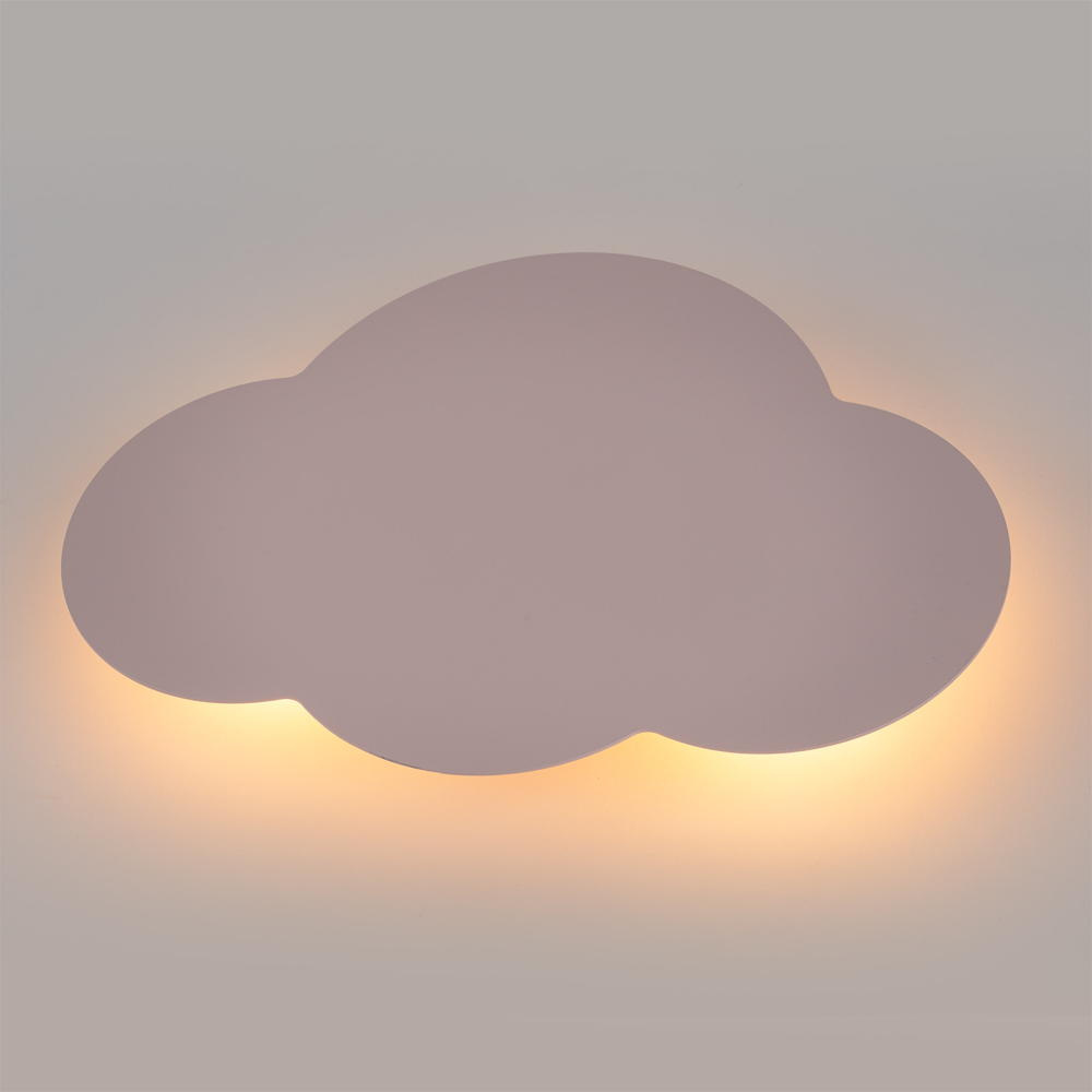 famlights | Wandleuchte Wolke in Rosa G9 2-flammig