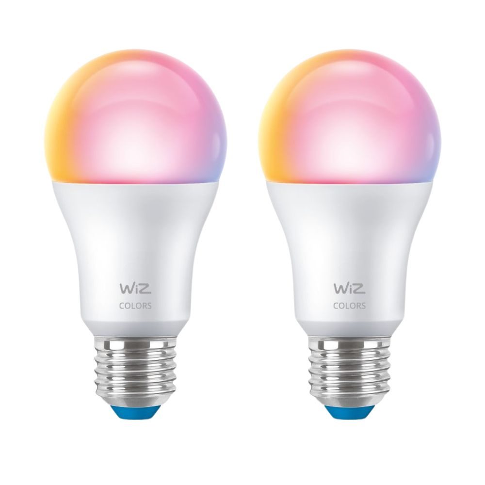 Wiz LED Smart Leuchtmittel E27 A60 RGBW 8,5W 806lm 2er Pack