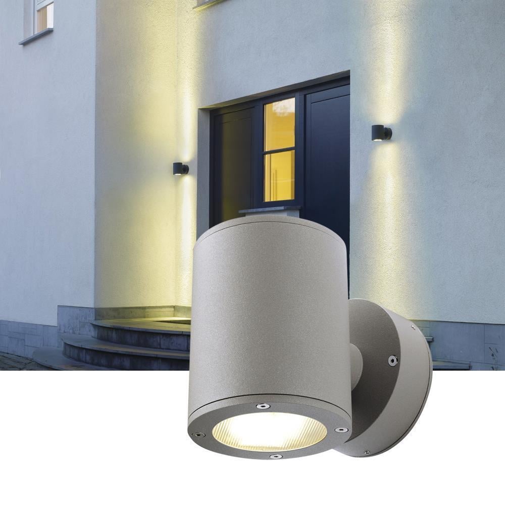 Up- and Downlight LED Wandleuchte Sitra, anthrazit, GX53