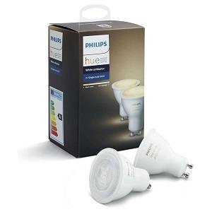 click-licht.de Philips Hue White Ambiance LED GU10 5,5 W (25 W) - Doppelpack